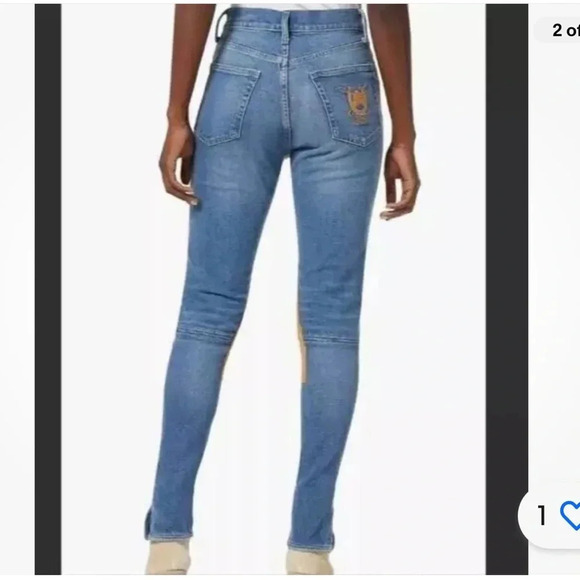 Polo Ralph Lauren Jodhpur Riding Jeans Women Size 26 High Rise Equestrian Preppy - Picture 2 of 12